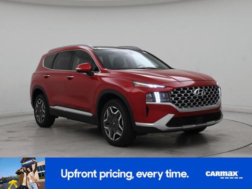 Red 2023 Hyundai SANTA FE HEV Limited