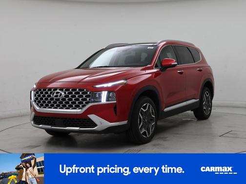 Red 2023 Hyundai SANTA FE HEV Limited