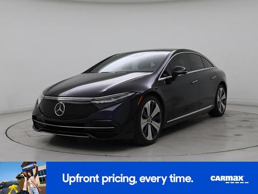 Blue 2022 Mercedes-Benz EQS 450+