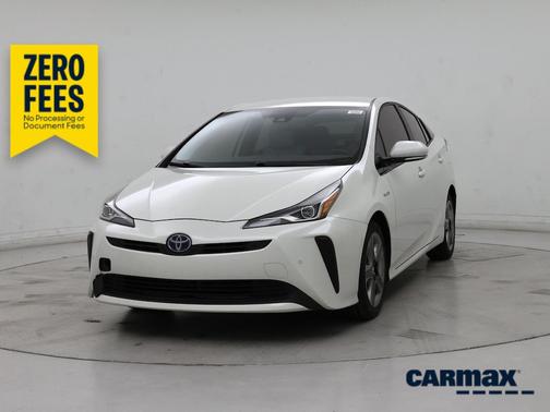White 2020 Toyota Prius XLE