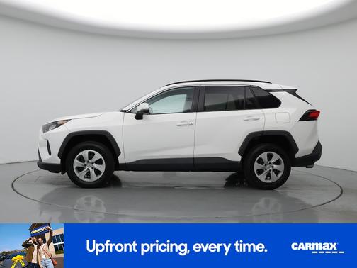 White 2020 Toyota RAV4 LE