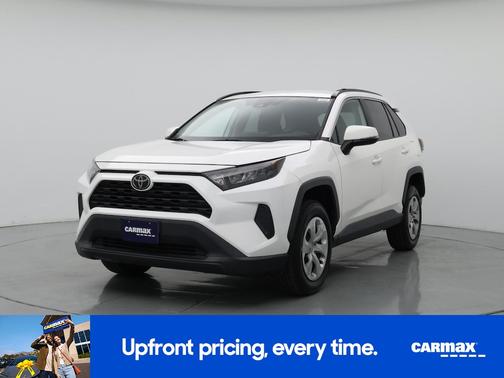White 2020 Toyota RAV4 LE
