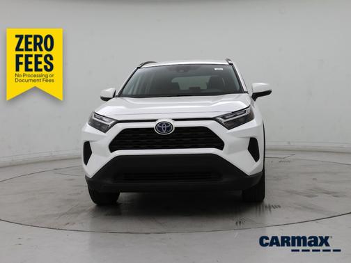 White 2024 Toyota RAV4 Hybrid LE