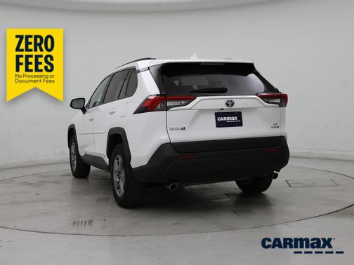 White 2024 Toyota RAV4 Hybrid LE