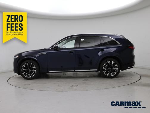 Blue 2025 Mazda CX-90 Turbo S Premium