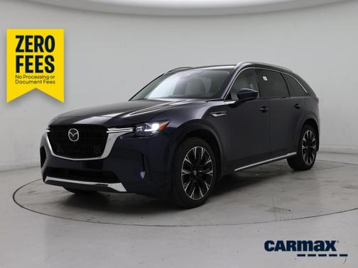 Blue 2025 Mazda CX-90 Turbo S Premium
