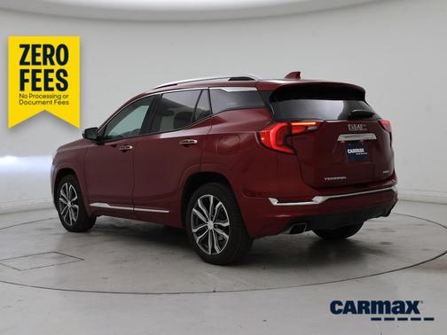 Red 2018 GMC Terrain Denali