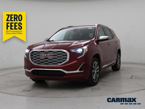 Red 2018 GMC Terrain Denali