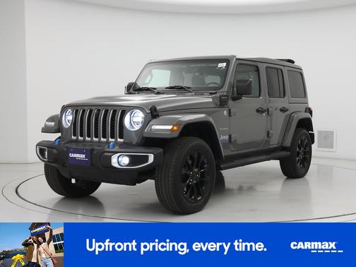 Gray 2023 Jeep Wrangler 4xe Unlimited Sahara