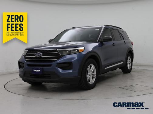 Blue 2020 Ford Explorer XLT