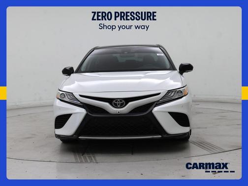 White 2020 Toyota Camry XSE