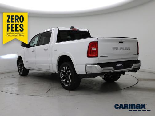 White 2025 RAM 1500 Laramie