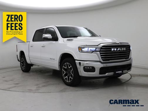 White 2025 RAM 1500 Laramie