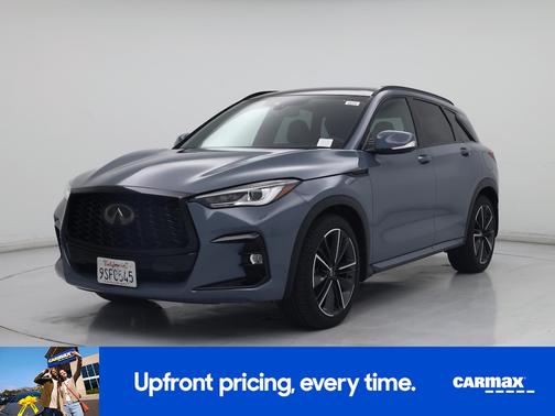 Blue 2025 INFINITI QX50 Sport