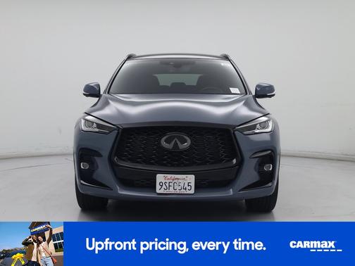 Blue 2025 INFINITI QX50 Sport