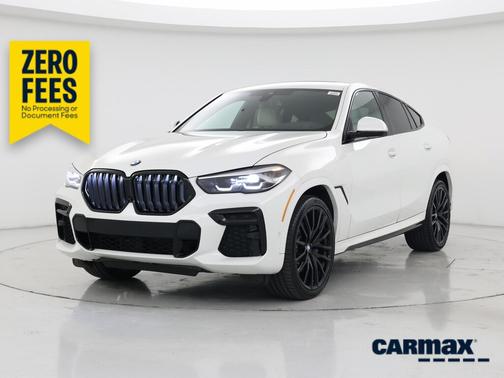 White 2022 BMW X6 xDrive40i