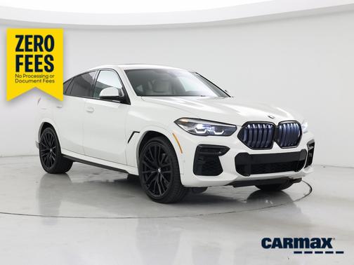 White 2022 BMW X6 xDrive40i
