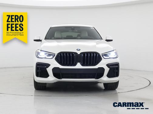 White 2022 BMW X6 xDrive40i