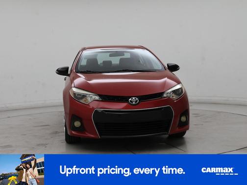 Red 2014 Toyota Corolla S