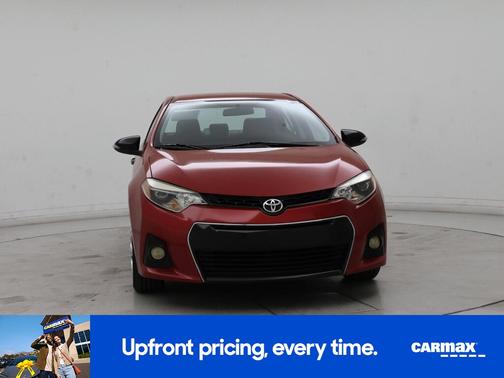 Red 2014 Toyota Corolla S