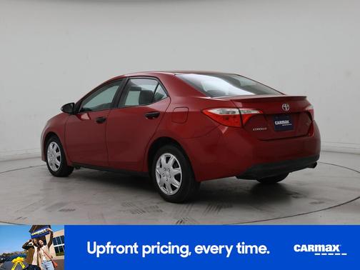 Red 2014 Toyota Corolla S
