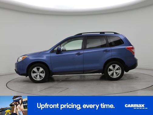 Blue 2015 Subaru Forester 2.5I Premium