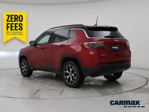 Red 2025 Jeep Compass Limited
