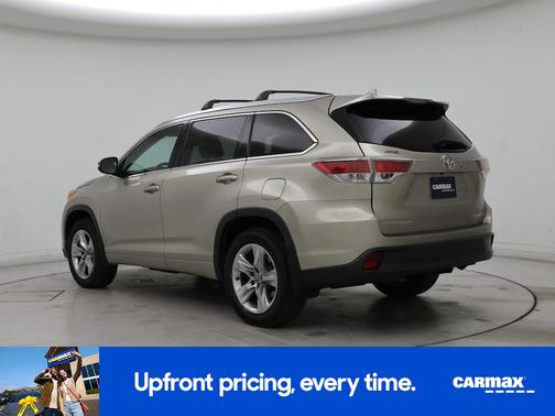 Gold 2016 Toyota Highlander Limited Platinum