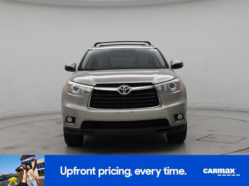 Gold 2016 Toyota Highlander Limited Platinum