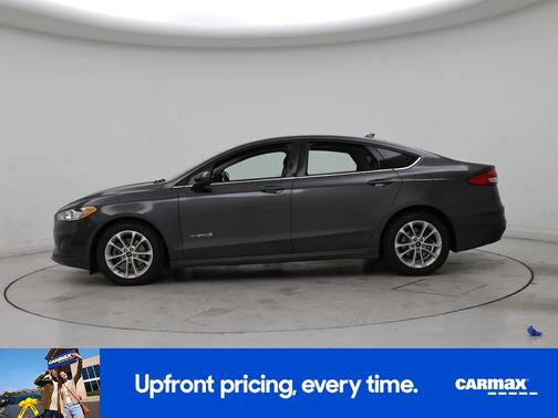 Gray 2019 Ford Fusion Hybrid SE