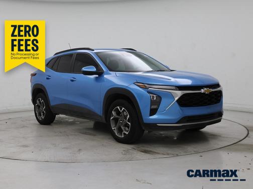 Blue 2025 Chevrolet Trax LT