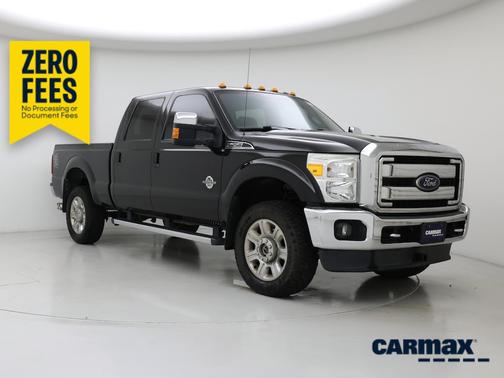 Black 2015 Ford F-250 Lariat