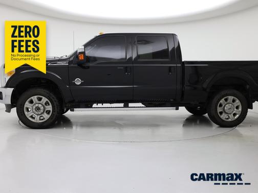 Black 2015 Ford F-250 Lariat