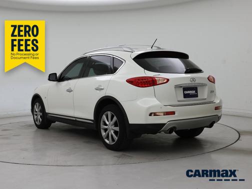 White 2016 INFINITI QX50