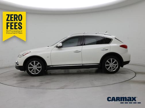 White 2016 INFINITI QX50