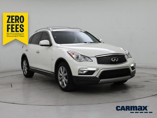 White 2016 INFINITI QX50