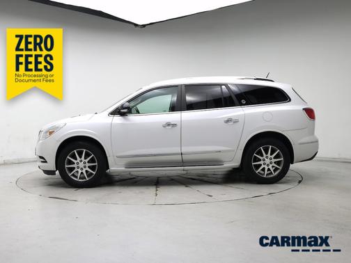 White 2017 Buick Enclave Leather