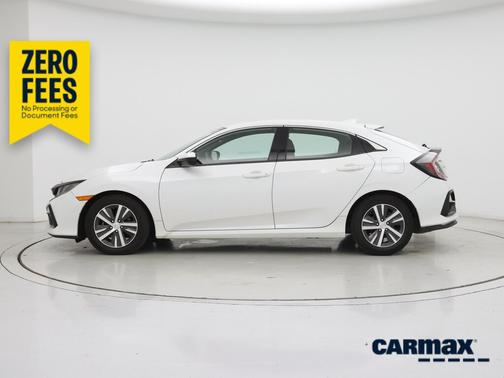 White 2020 Honda Civic LX