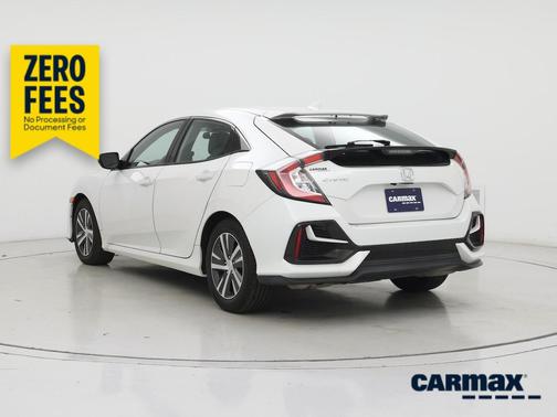 White 2020 Honda Civic LX