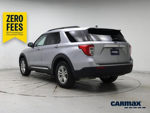 Silver 2022 Ford Explorer XLT