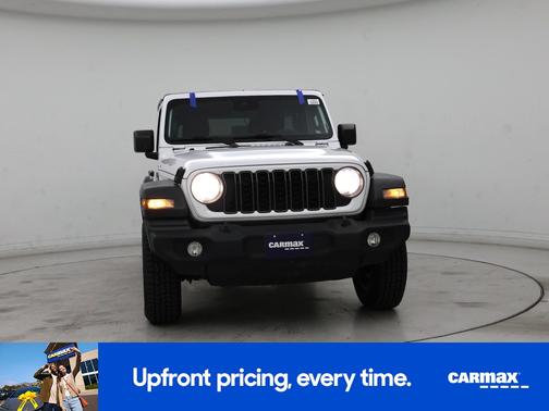 White 2025 Jeep Wrangler Sport S