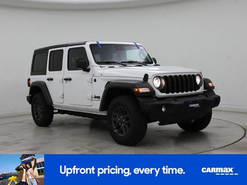 White 2025 Jeep Wrangler Sport S