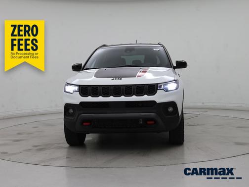 White 2025 Jeep Compass Trailhawk