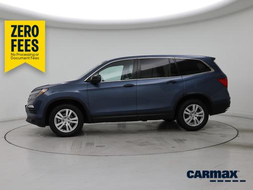 Blue 2018 Honda Pilot LX