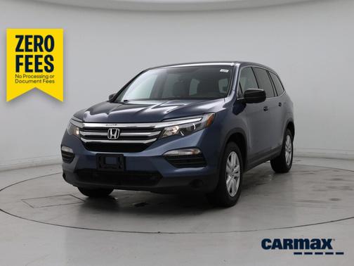 Blue 2018 Honda Pilot LX