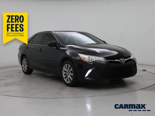 Blue 2015 Toyota Camry XLE