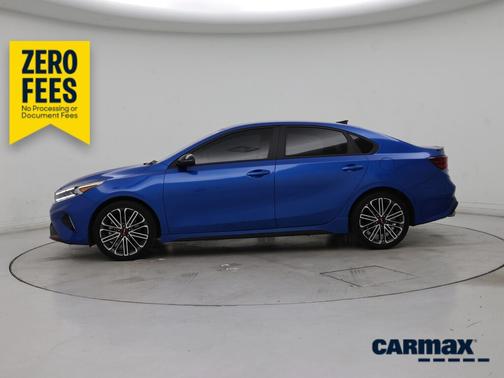 Blue 2024 Kia Forte GT