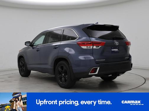 Blue 2018 Toyota Highlander Limited