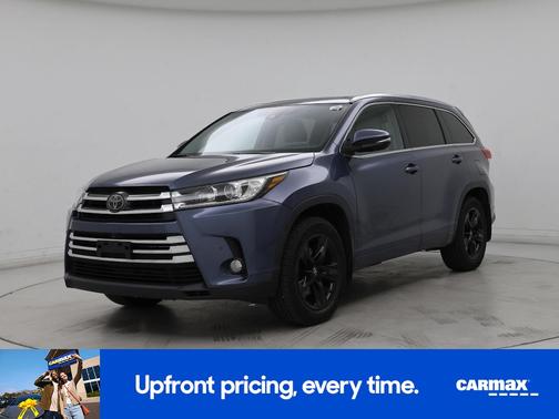 Blue 2018 Toyota Highlander Limited