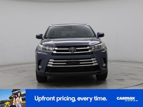 Blue 2018 Toyota Highlander Limited
